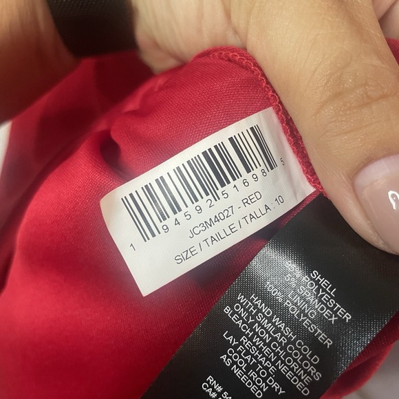 JH‎ Red Dress Size 10 - Picture 8 of 9